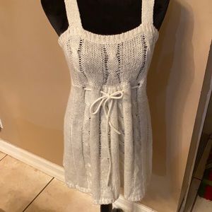 Wet Seal White sweater dress